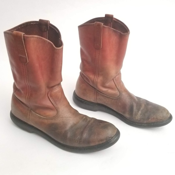 Red Wing Shoes Pecos Work Boots Size 